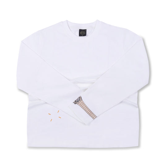 Timecolorful Parody Audemars Piguet 26240 Watch Creative Peripheral Art Long Sleeve T-shirt